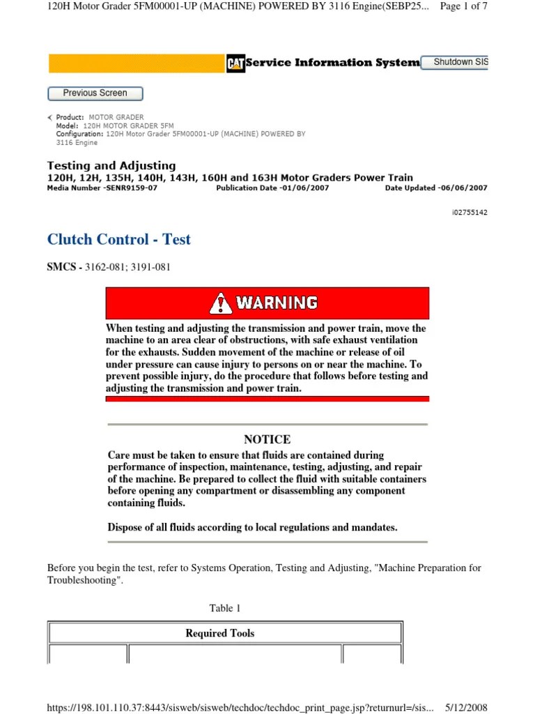 Clutch Control - Test | PDF | Clutch | Mechanical Engineering