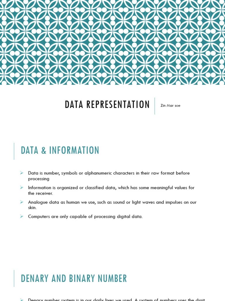 IGCSE_ComputerScience_Chapter1(Data Representation) | PDF | Data ...