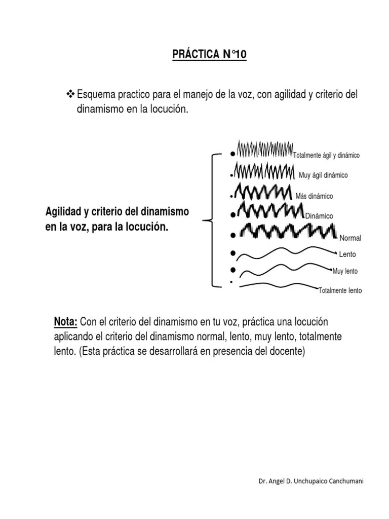 10 - Manejo De La Voz | PDF