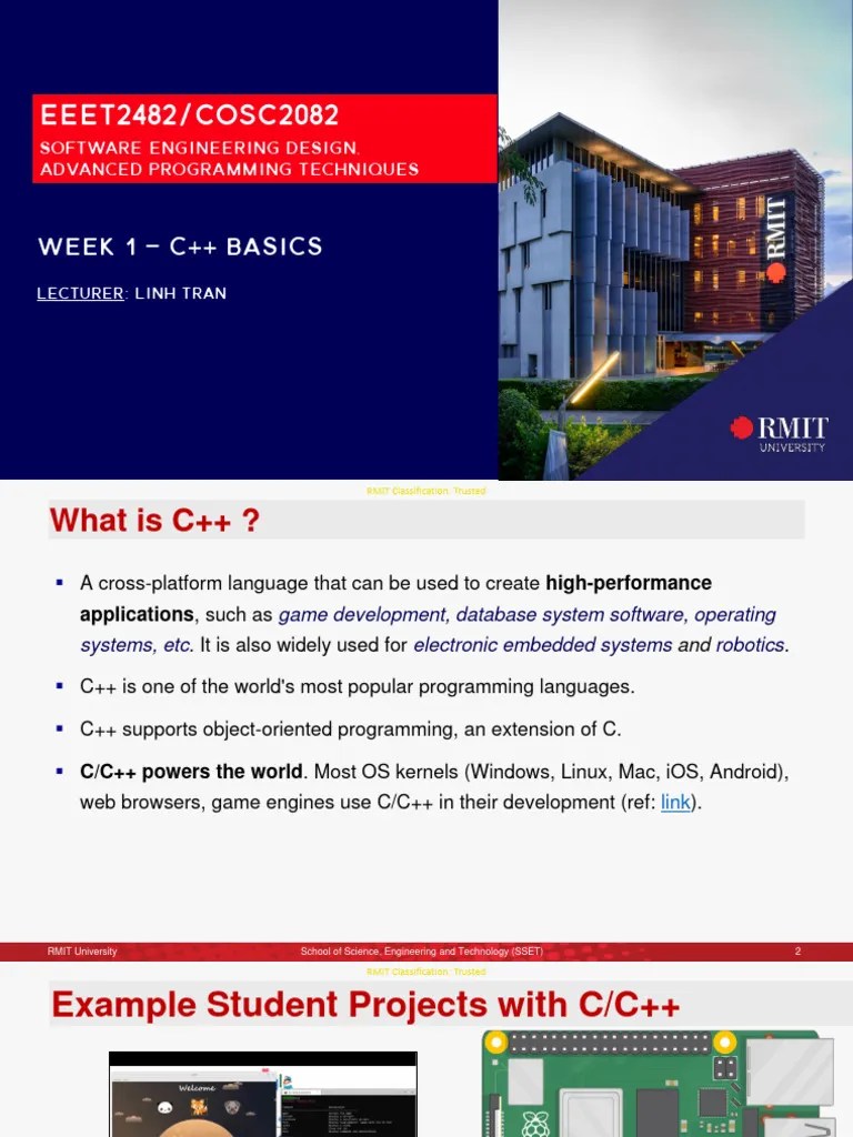Module 1 - C++ Basics | PDF | C++ | C (Programming Language)