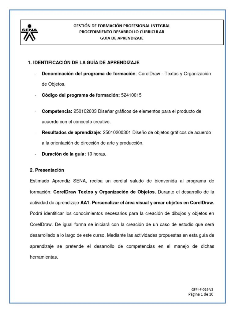 Guia De Aprendizaje 1 | PDF | Aprendizaje | Evaluación