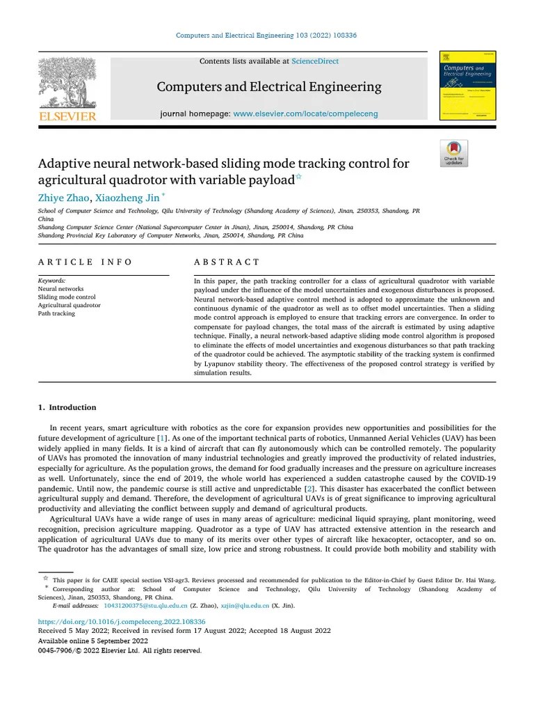 Adaptive Neural Network-based Sliding Mode Tracking Control For | PDF ...