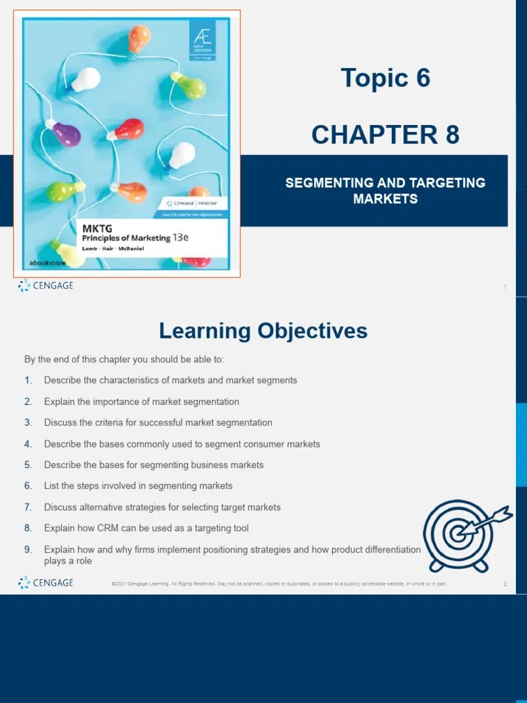 Segmenting And Targeting Markets | PDF | Market Segmentation | Marketing