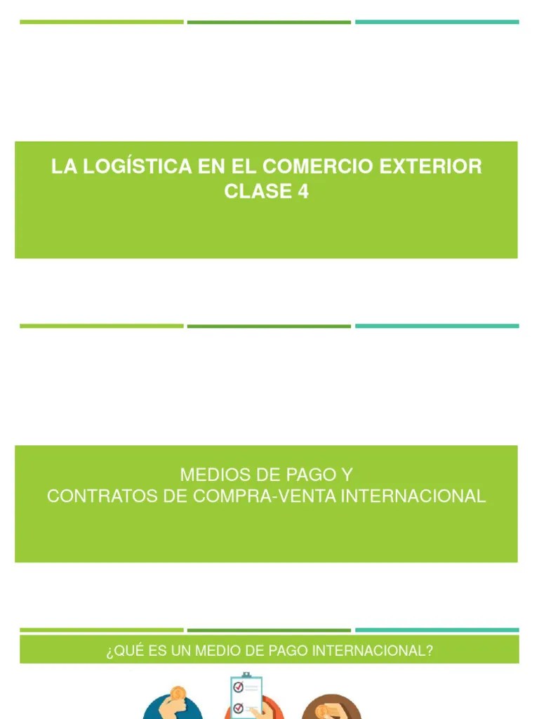 Clase 23 - La Logística En El Comercio Exterior | PDF | Carta De ...