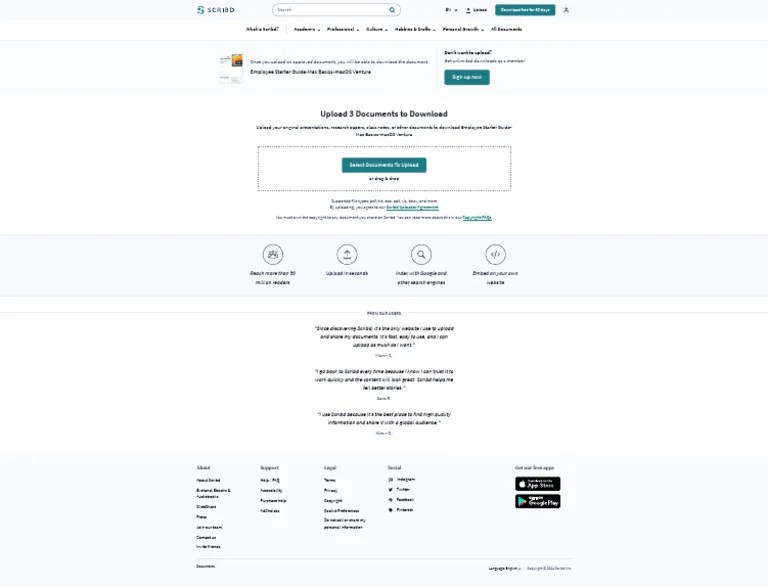 Scribd | PDF | Scribd | World Wide Web