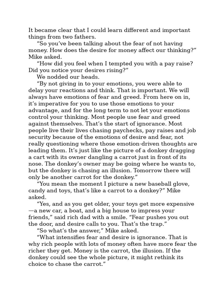 Rich Dad Poor Dad - 97 | PDF