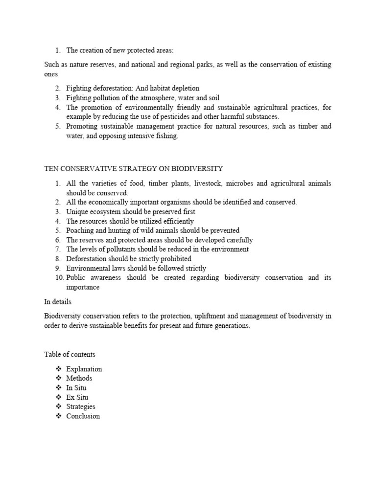 The Creation Of New Protected Areas | PDF | Conservation Biology ...