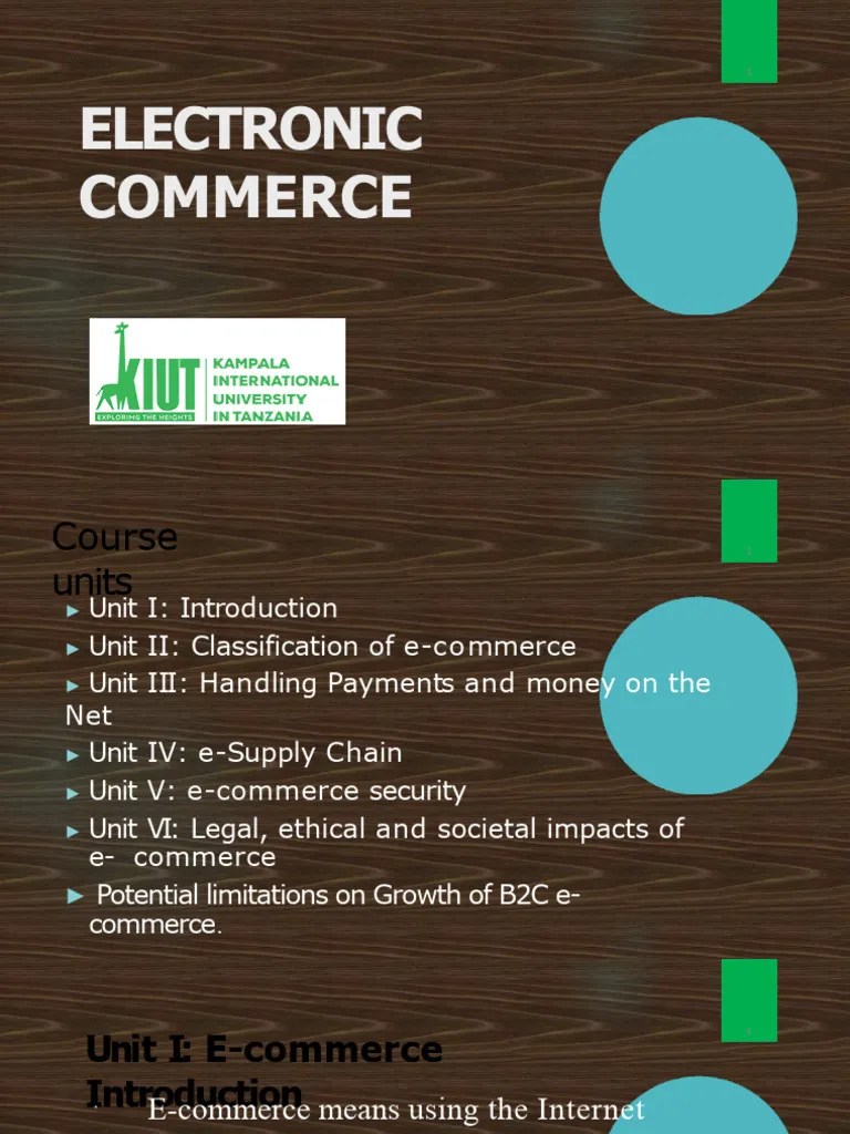 Module1A-introduction-mis-1 | PDF | E Commerce | Commerce