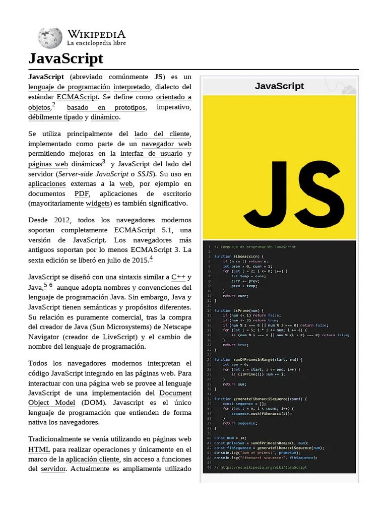 Java Script | PDF | Script Java | Modelo De Objeto De Documento