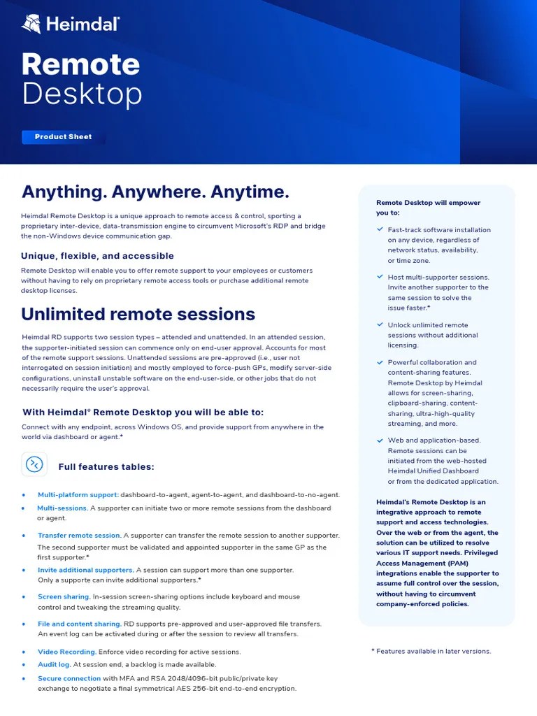 Remote Desktop | PDF | Remote Desktop Services | Application Software
