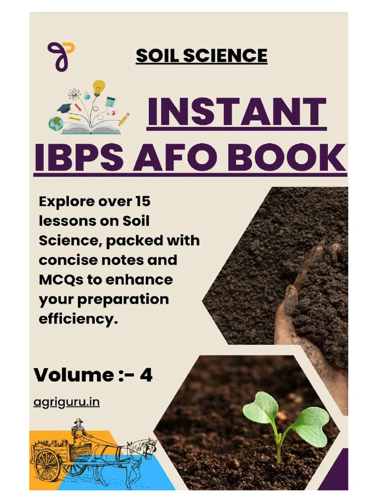 SOIL SCIENCE By Agriguru | PDF | Soil | Earth Sciences