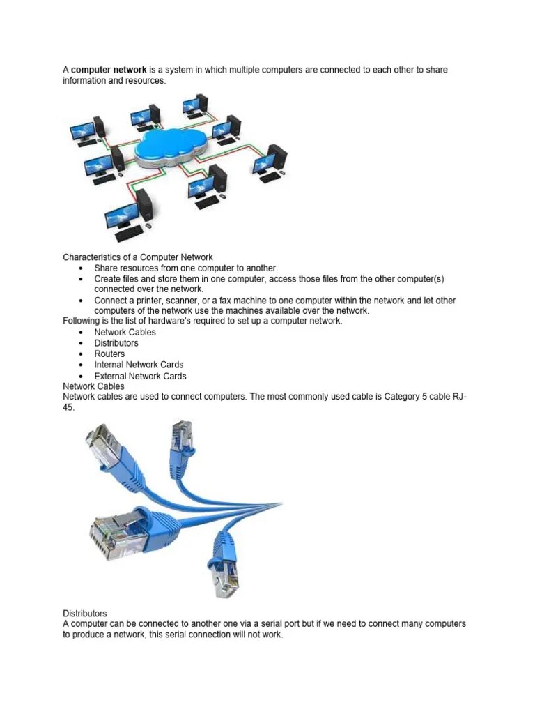 Computer Network | PDF | Computer Network | Internet