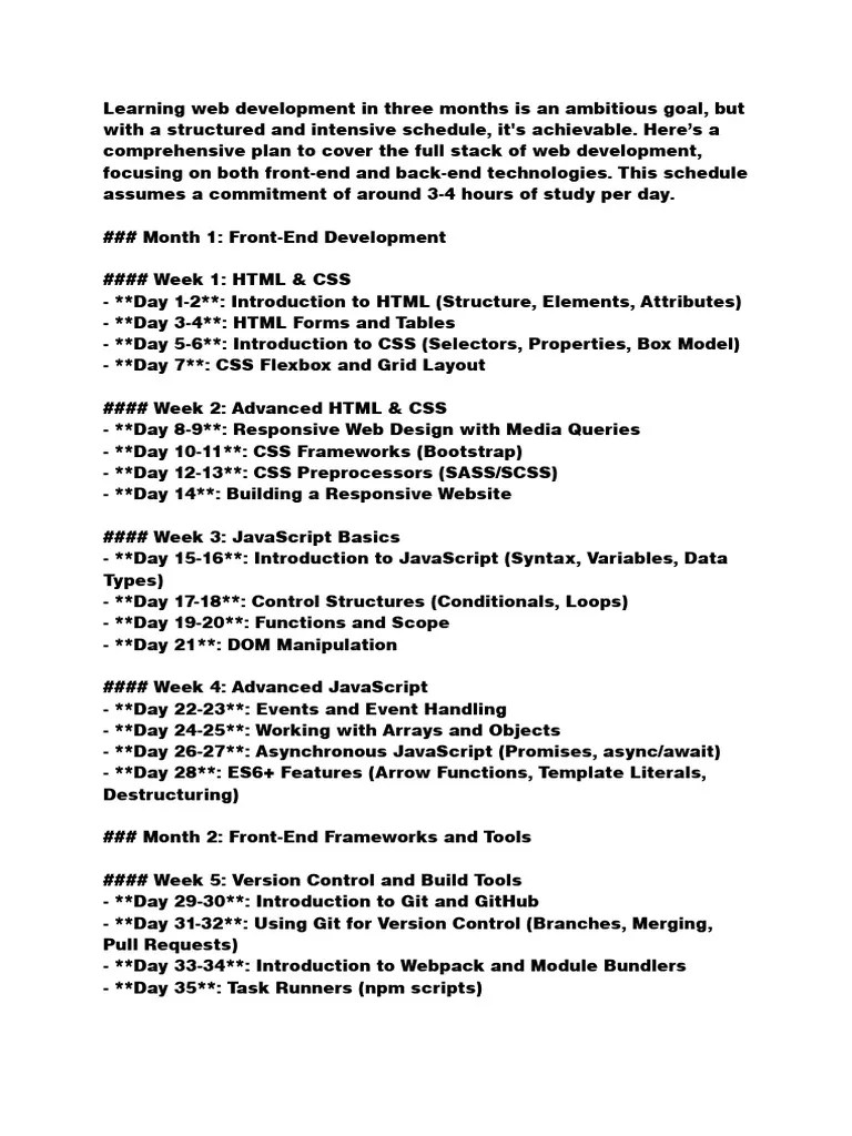 Web Dev | PDF | Java Script | Computing