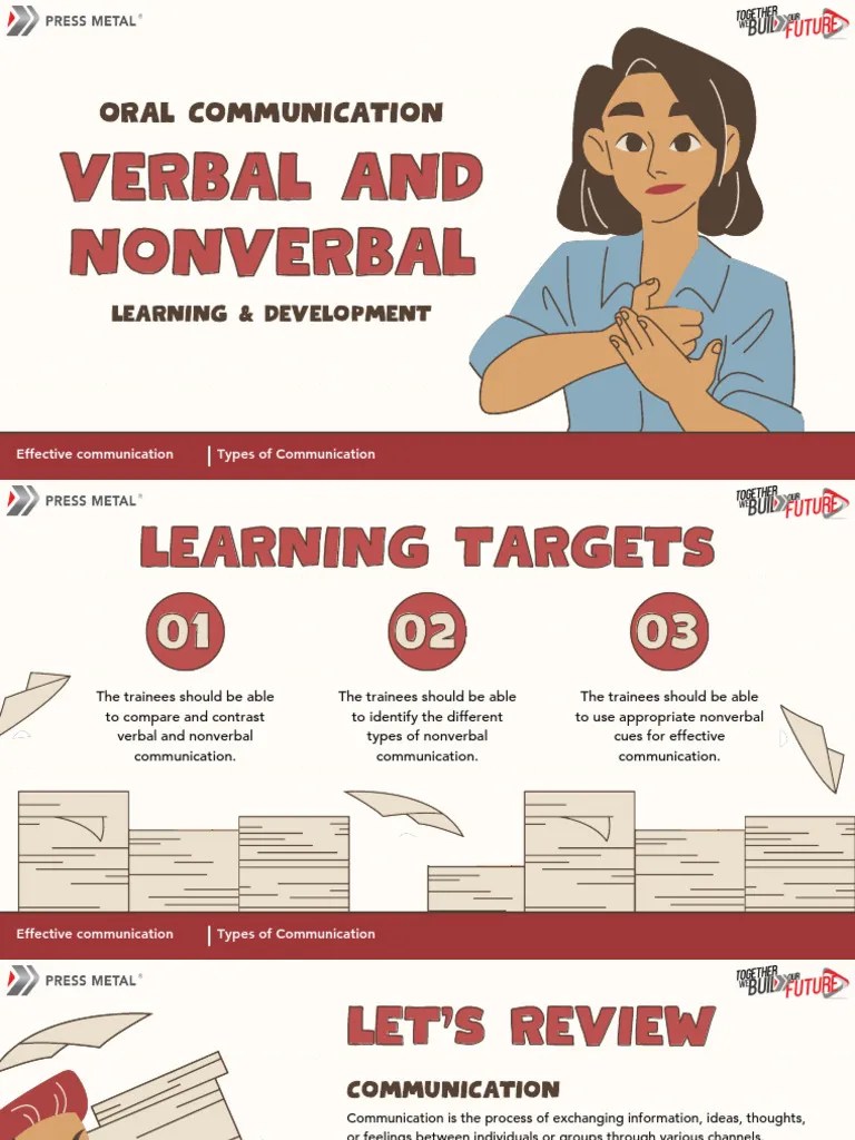 Communication Skills | Download Free PDF | Communication | Nonverbal ...