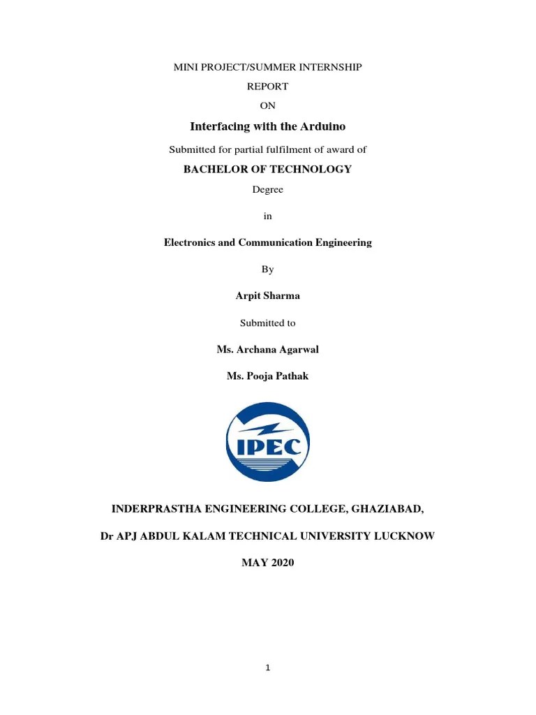 Arduino | PDF | Arduino | Computer Engineering
