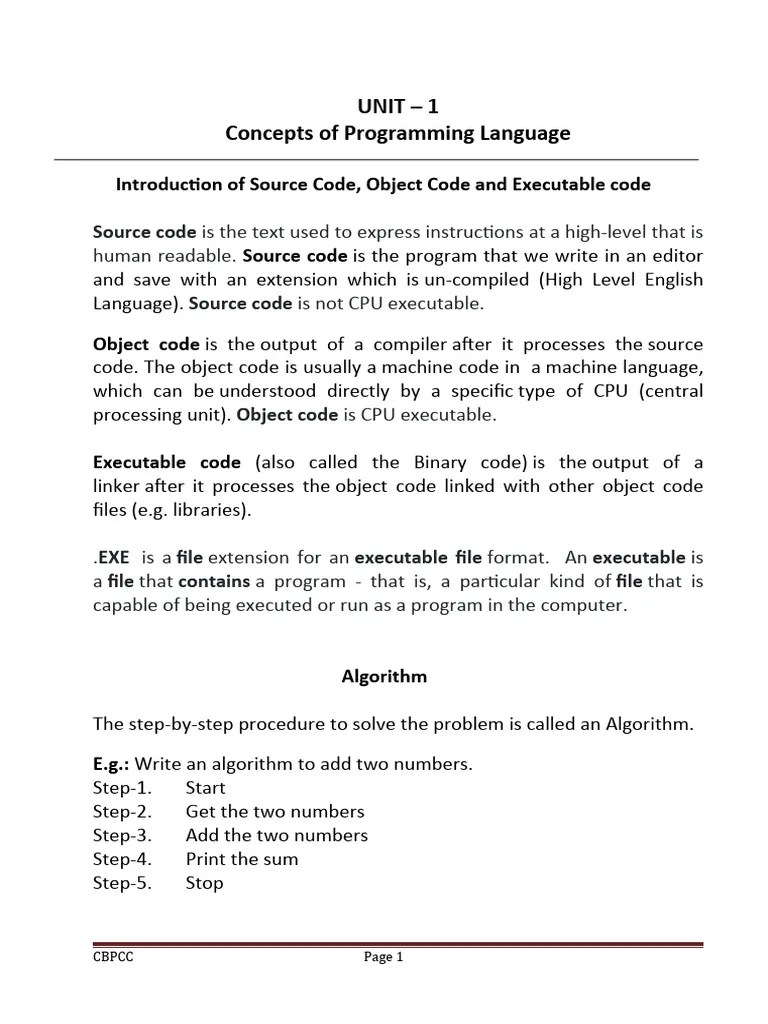 CPPM-Structured Programming | PDF | Programming | Computer Program