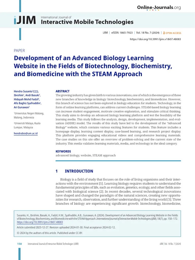 Implementation Of Biology Learning By Utilizing Th Pdf Learning - Download Professional Abstract Background | Desktop