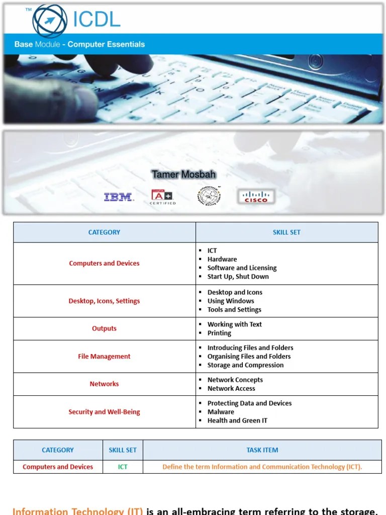 Computer Essentials | PDF | Computer Network | Computer Virus
