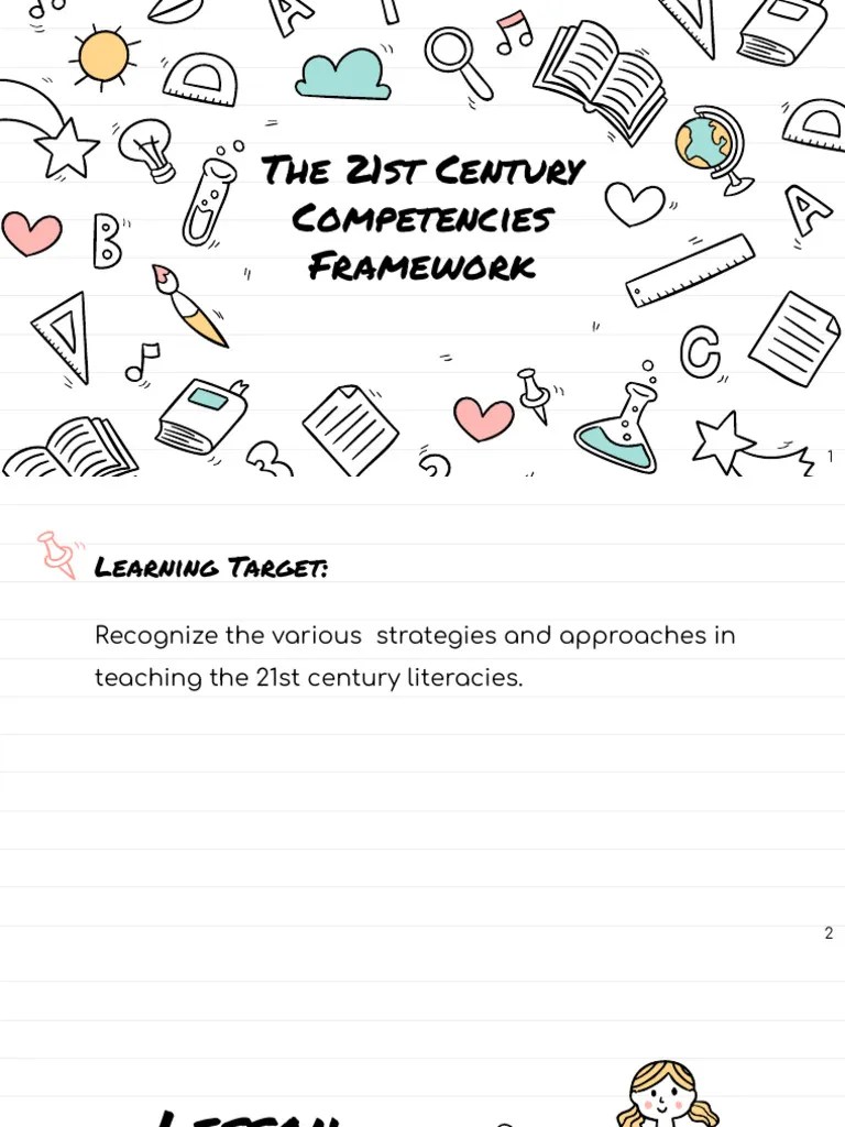 The 21st Century Competencies Framework | Download Free PDF | Web 2.0 | Social Media
