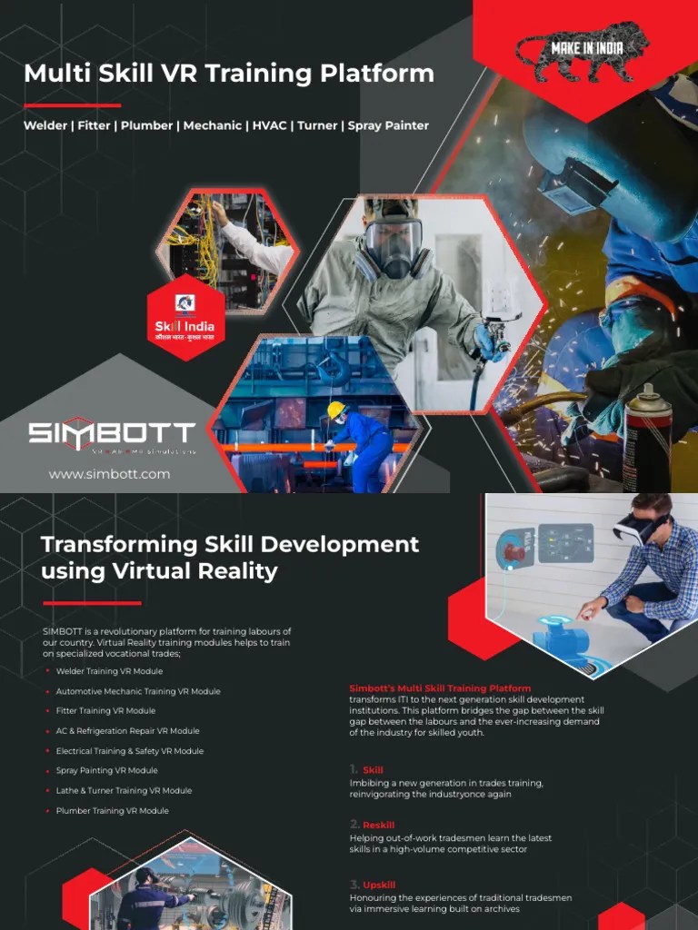 Multi Skill VR Training | PDF | Virtual Reality | Simulation