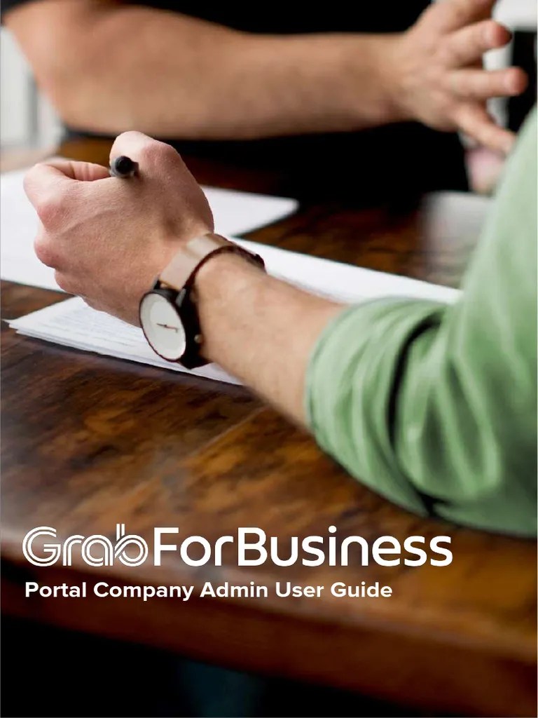 [ Grab For Business ] Company Admin Guide (1) (1) | PDF | Credit Card | Payments