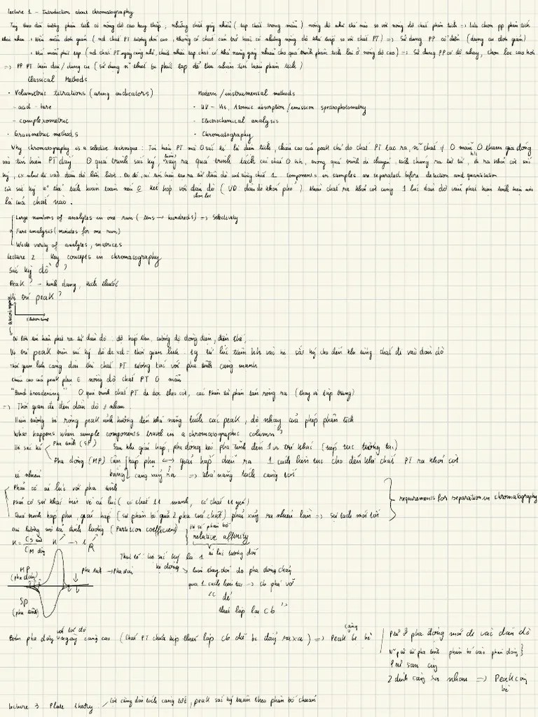 Ôn Tập Hoá Phân Tích 2 | PDF | Analysis | Scientific Techniques