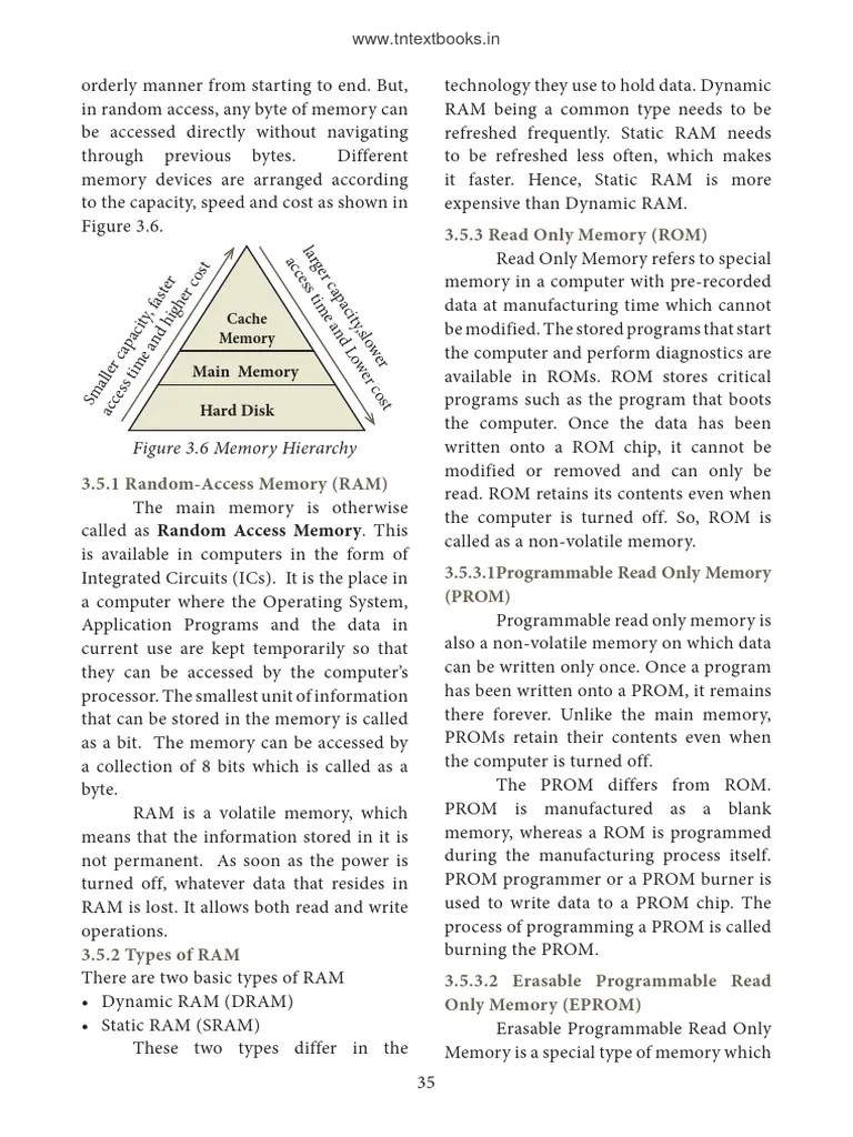 Theoretical Concepts Of Operating System | PDF | Random Access Memory ...