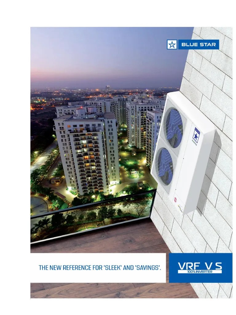 Blue Star VRF System Ac | PDF | Building Automation | Electricity