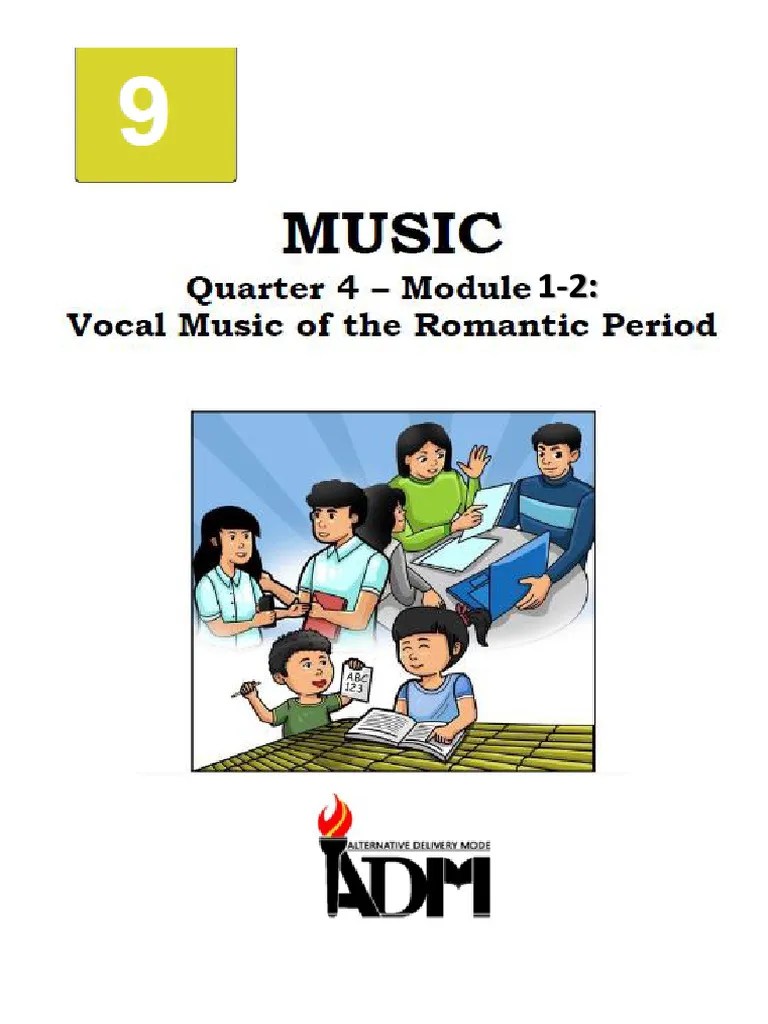 Music9 Q4 Module1-2 | PDF | Art