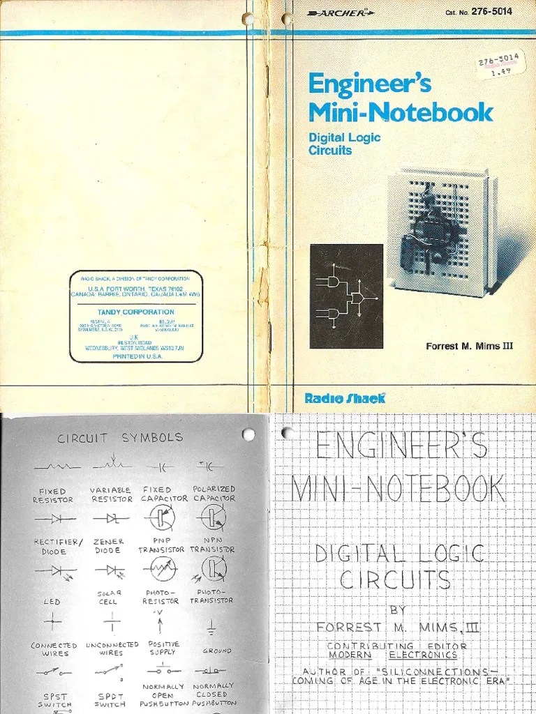 Engineer S Mini Notebook Digital Logic Circuits By Forrest M Mims Iii Goodreads - Gorgeous Space Art - Retina