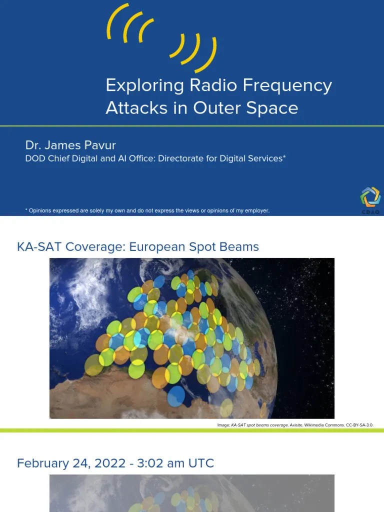 Space Jam Exploring Radio Frequency Attacks In Outer Space | PDF | Satellite | Electromagnetic ...