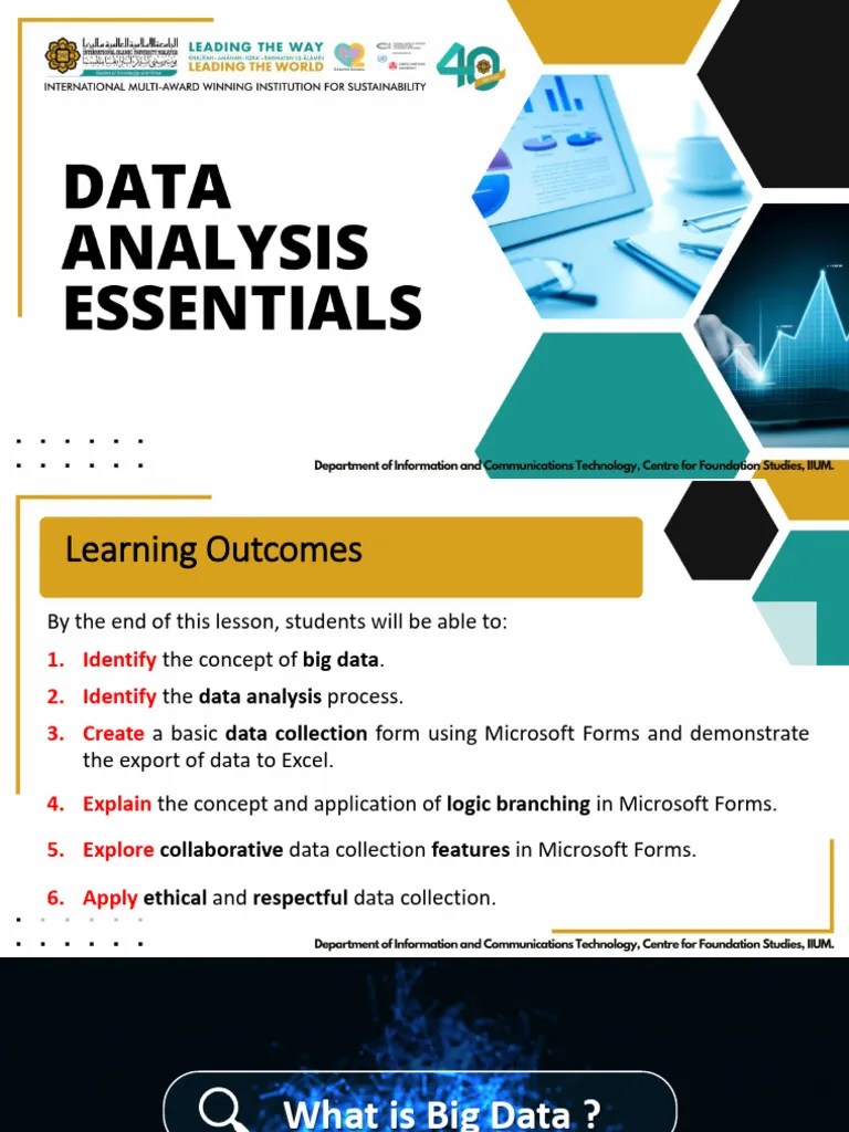 Data Analysis Essentials | PDF | Big Data | Data Analysis