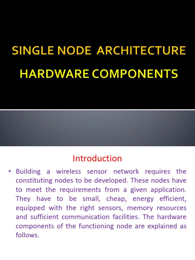 Unit 2 Wireless Sensor Networks | PDF | Microcontroller | Wireless ...