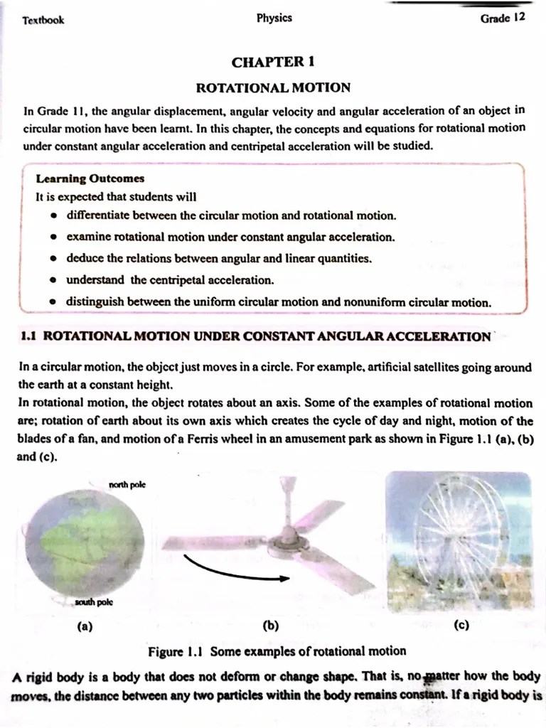 Grade (12) Physics (Chapter 1 To 8) Textbook | PDF