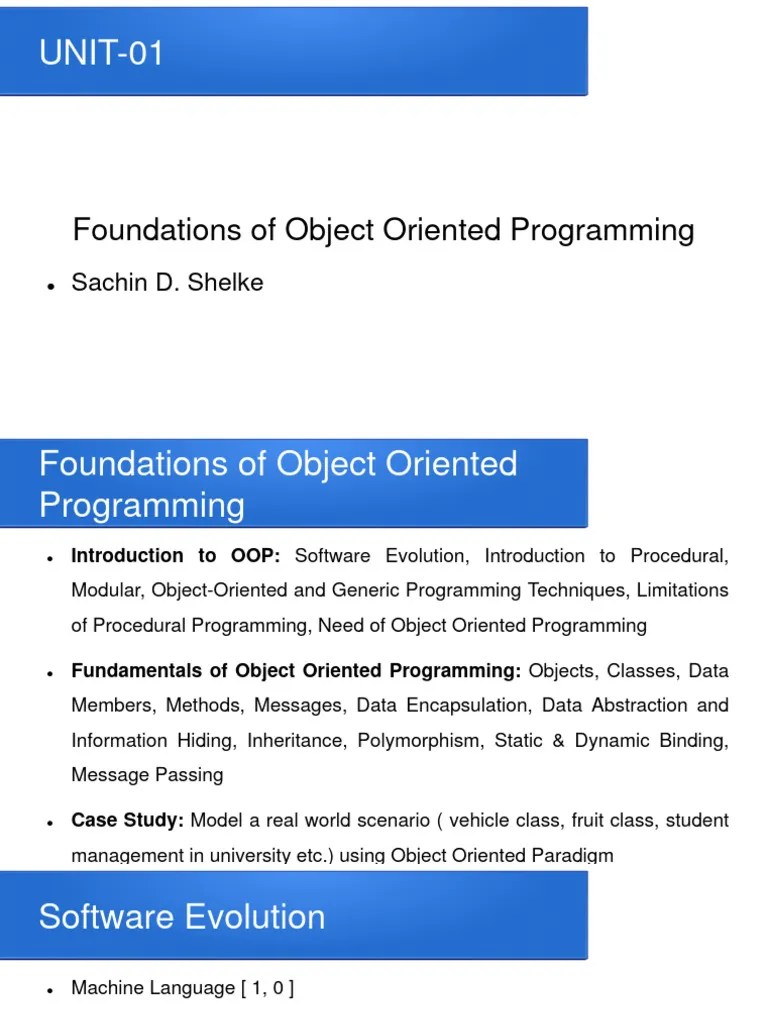 Basic Knowledge About OOP | PDF | Object Oriented Programming | Class ...