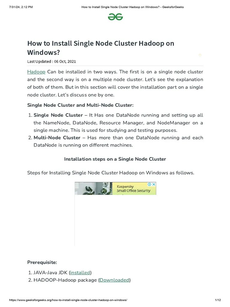 Hadoop Cluster Pdf Apache Hadoop Computer Cluster - 8K Sunset Illustrations for Desktop