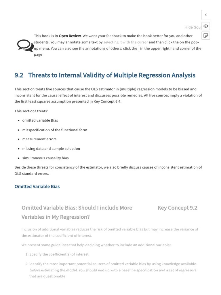 Introduction To Econometrics With R | PDF | Ordinary Least Squares ...