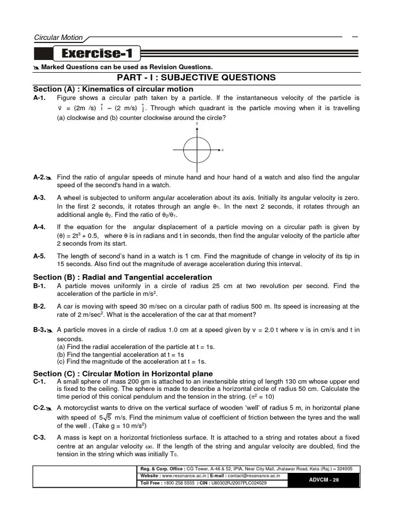 Circular motion1
