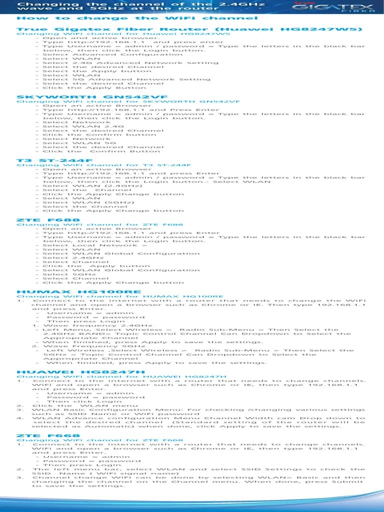 02-3 WiFi Signal At Full Capacity How To Change WiFi Channel | PDF | Wi Fi | Wireless Lan
