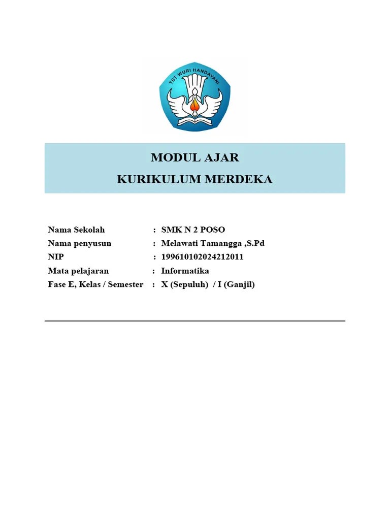 Modul Ajar Bab 1 - Informatika Dan Kemampuan Umum | PDF