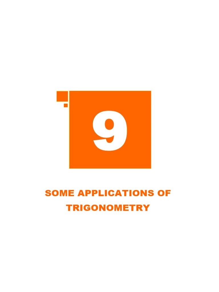 Some Applications Of Trigonometry | PDF | Trigonometry | Lighthouse