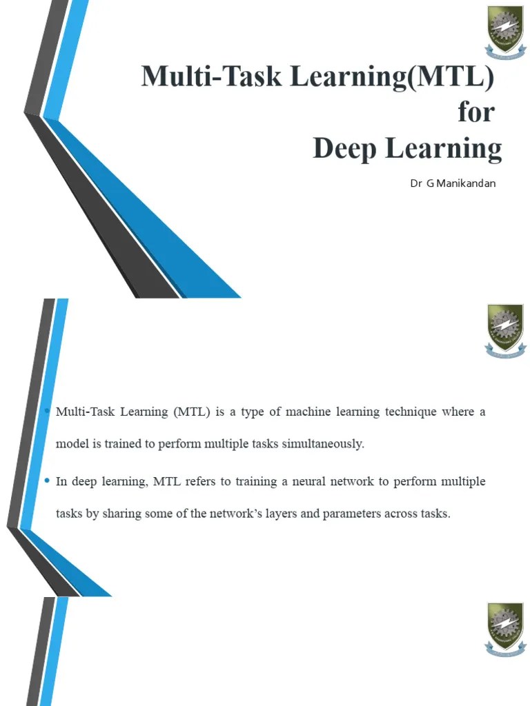 Multi Task Learning (MTL) | PDF | Deep Learning | Machine Learning