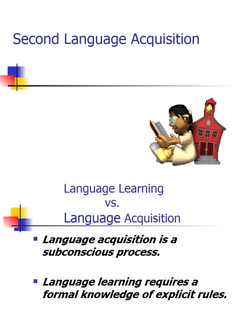 Theories Of Sla | PDF | Second Language Acquisition | Language Acquisition