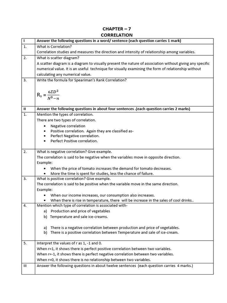 Correlation | PDF | Statistical Analysis | Teaching Mathematics