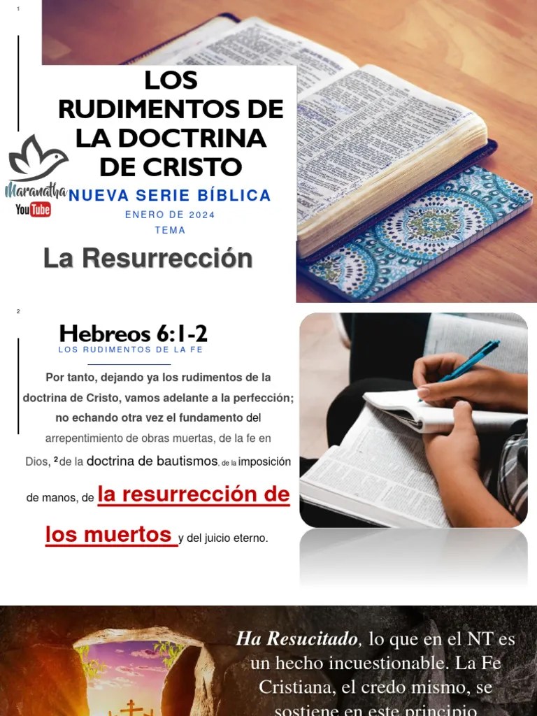 329 - RESURRECCION DE LOS MUERTOS - Serie Rudimentos | PDF | La Resurrección De Jesús | Resurrección