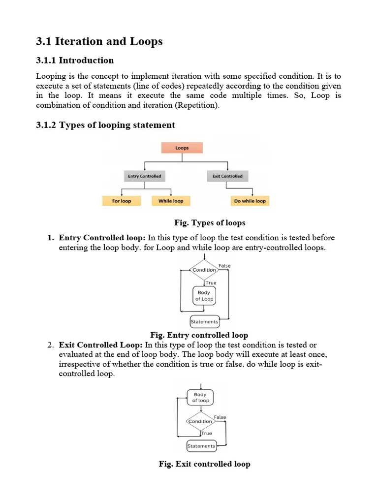 Looping | PDF | Control Flow | Computer Programming