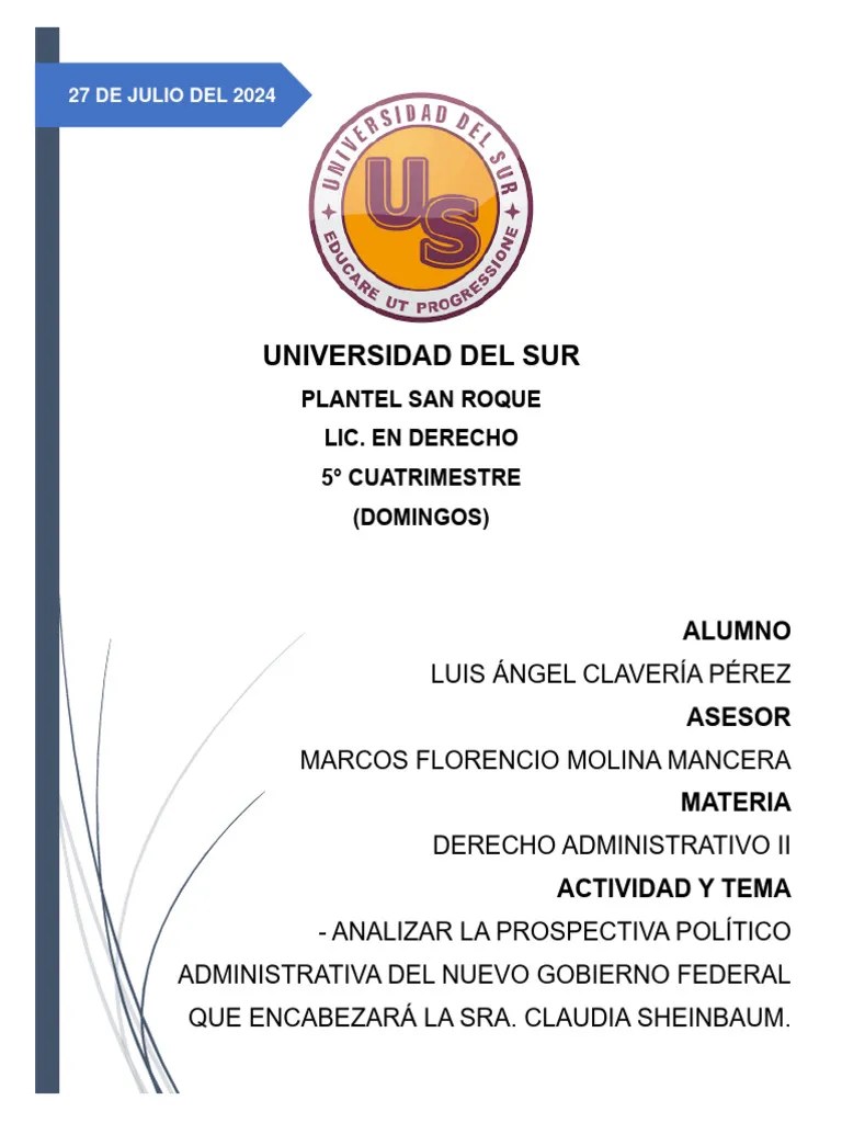 Derecho Administrativo II-Semana 8 | PDF | México | Administración Pública