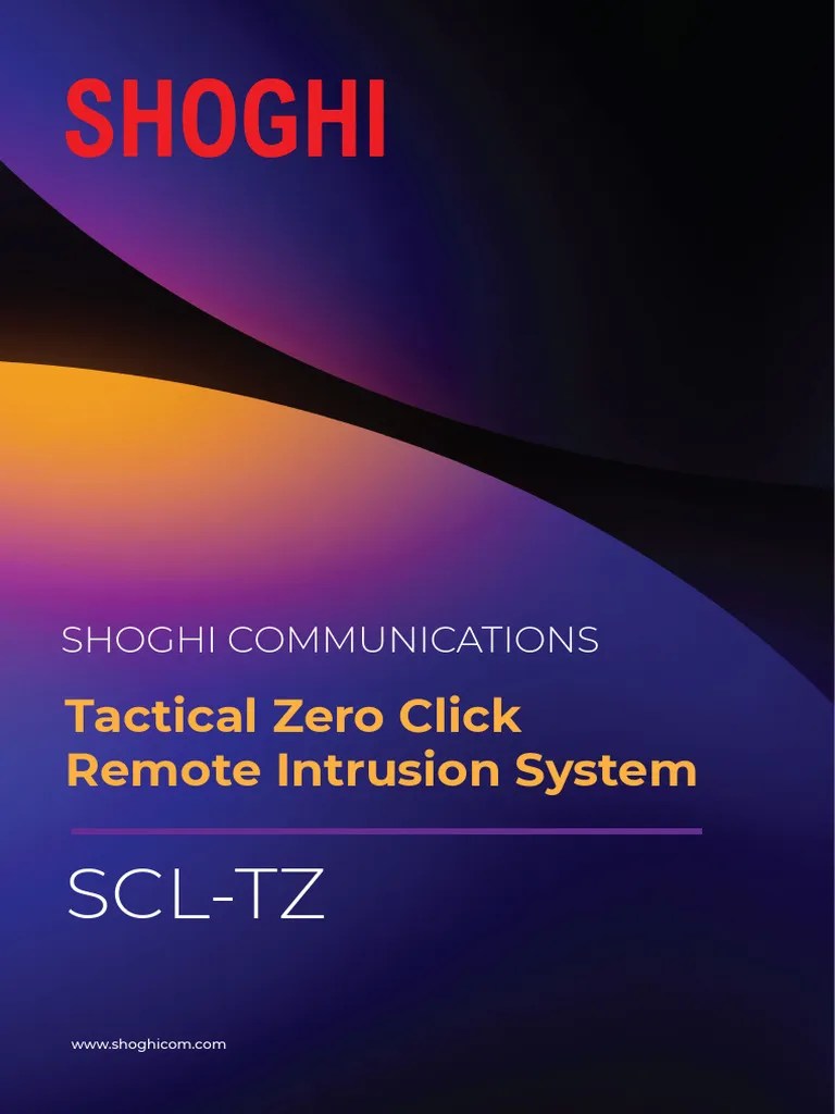 Data Sheet Tactical Zero Click Remote Intrusion System | PDF | Internet ...