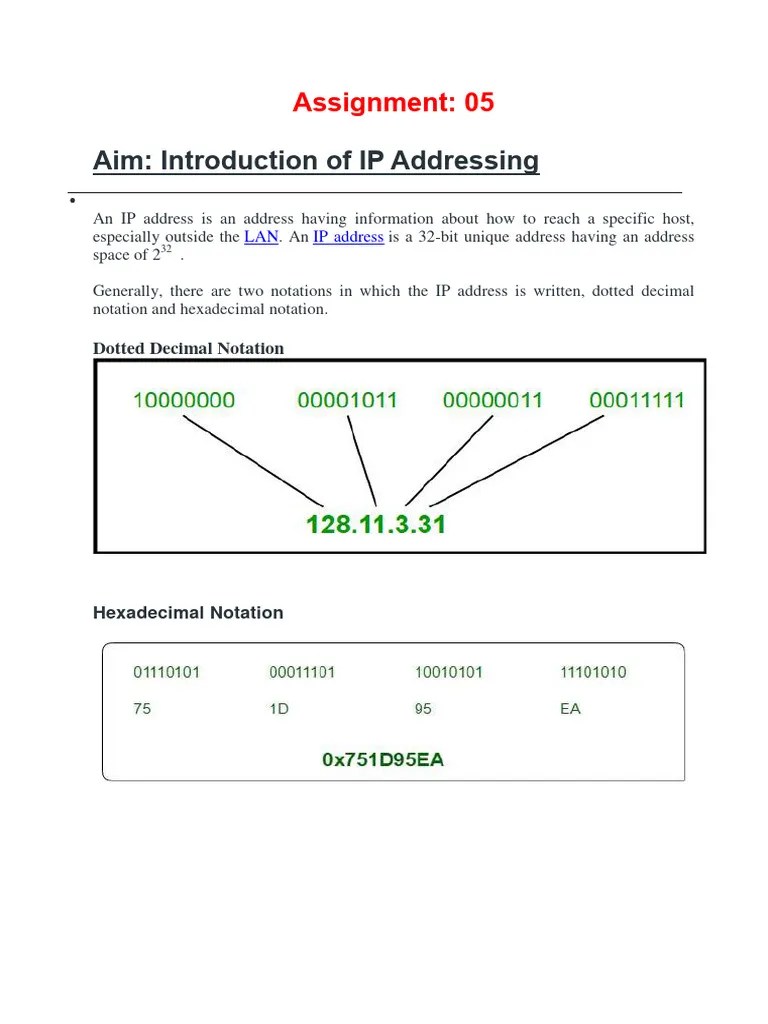 Ccna7 Cisco Networking Course Practical Assignment Pdf Ip Address - High Resolution Nature Arts for Desktop