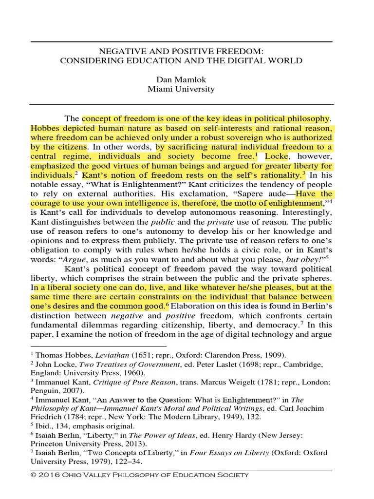 Positive Negative Freedom By Andrew Armstrong On Prezi - Light Art Collection - Mobile Quality